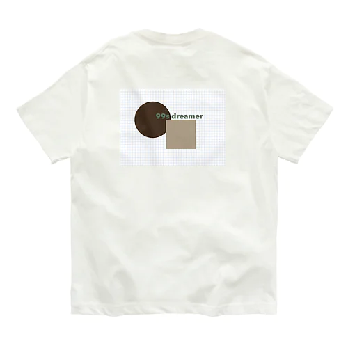 99s dreamer 横ver オーガニックコットンTシャツ