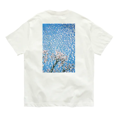 sakura オーガニックコットンTシャツ