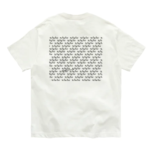 ウィンター(ただの)■ オーガニックコットンTシャツ