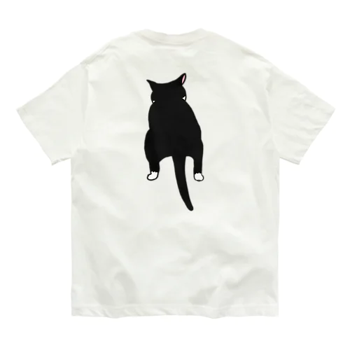 運がつくかも。・シャツの背面プリント Organic Cotton T-Shirt