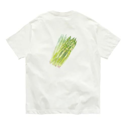 ベジタブルT（アスパラガス） Organic Cotton T-Shirt