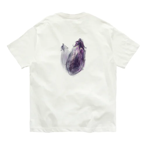 ベジタブルT（ナス） Organic Cotton T-Shirt