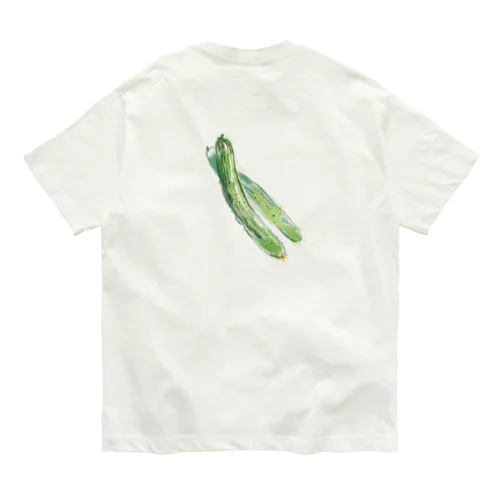 ベジタブルT（キュウリ） Organic Cotton T-Shirt