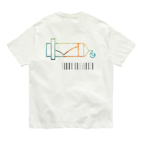 ワクチン全部打ったぜ。（light-back） オーガニックコットンTシャツ