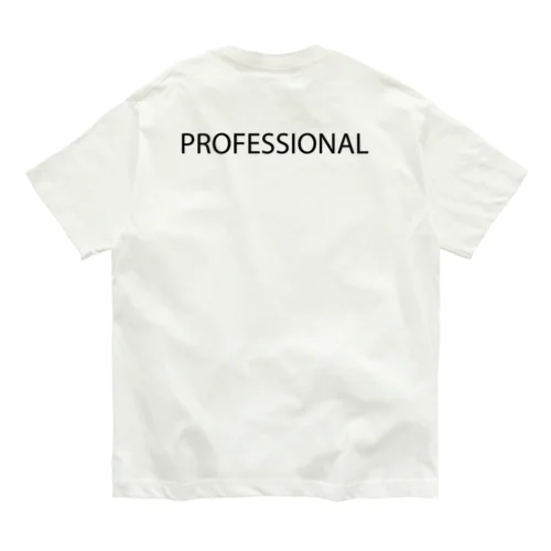 PROFESSIONAL letter BK オーガニックコットンTシャツ