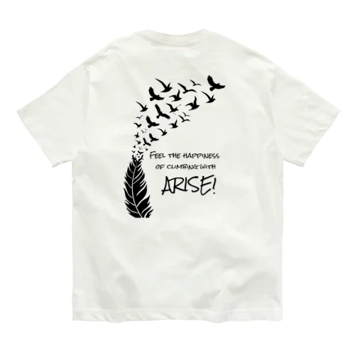 enjoy ariser  オーガニックコットンTシャツ