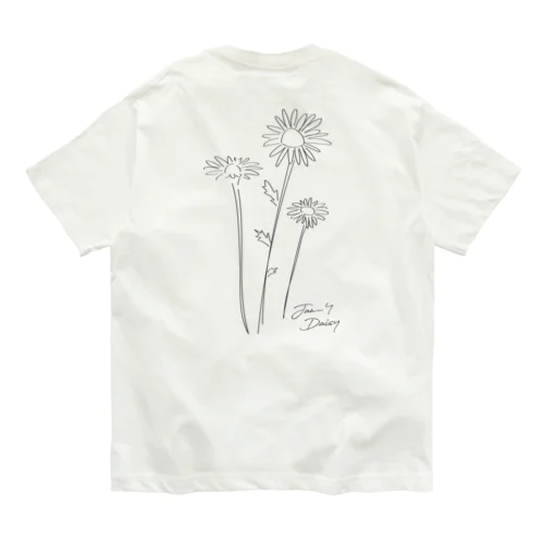 1月4日_Daisy オーガニックコットンTシャツ