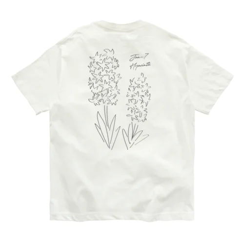 1月7日_Hyacinth オーガニックコットンTシャツ