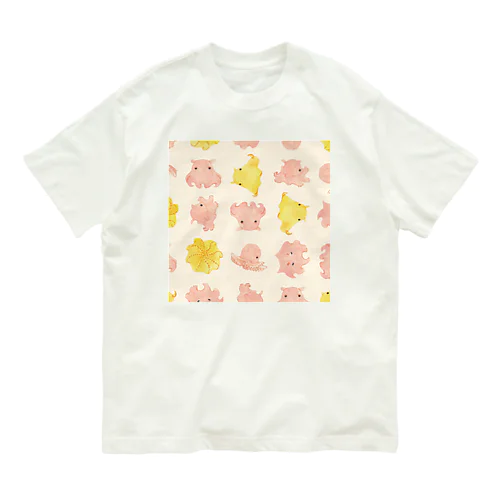 メンダコスロット Organic Cotton T-Shirt