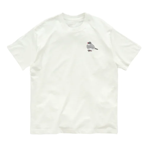 もっちり文鳥 Organic Cotton T-Shirt