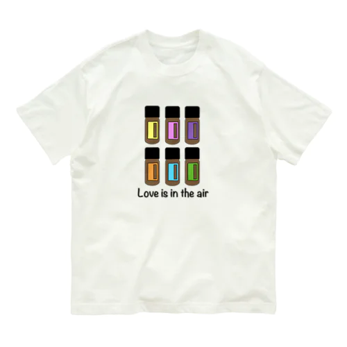 Love is in the air オーガニックコットンTシャツ