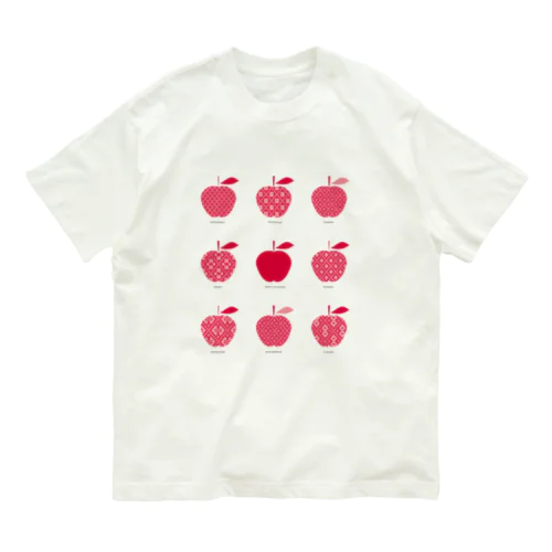 こぎんのりんご（９RED） Organic Cotton T-Shirt