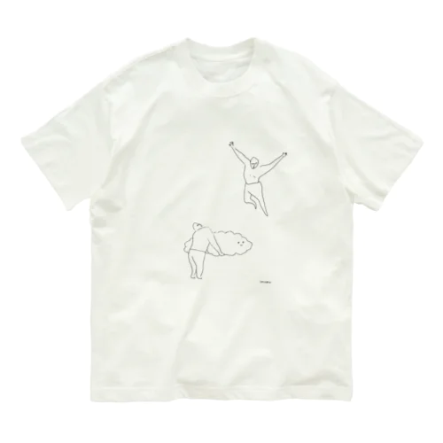 左桂もも「レスラー　くも」 Organic Cotton T-Shirt