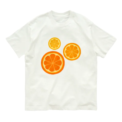 多分オレンジ Organic Cotton T-Shirt