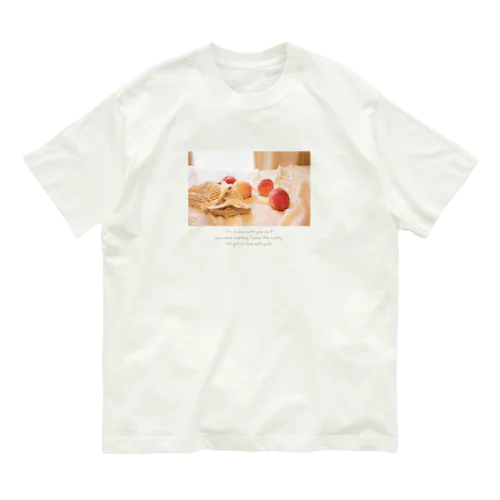 peach cotton - Tshirt [roll] Organic Cotton T-Shirt