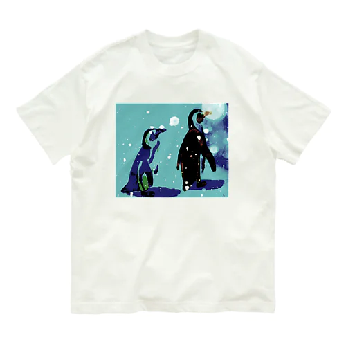 ペンギンたち 3rd Organic Cotton T-Shirt