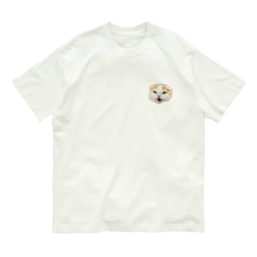 激おこすんすん丸（プチ/白） オーガニックコットンTシャツ