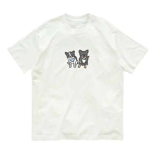 たいがと小まる オーガニックコットンTシャツ