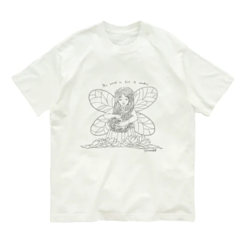 yumenohi*fairytale オーガニックコットンTシャツ