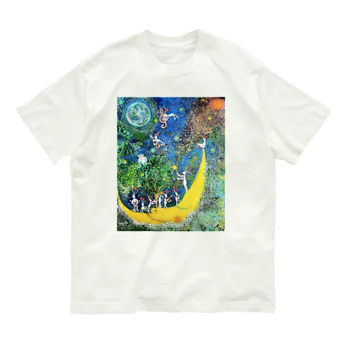 銀河の森のオーケストラ Organic Cotton T-Shirt