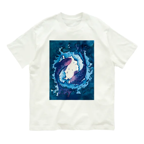 Halak a víz alatt 水中の魚達 Organic Cotton T-Shirt