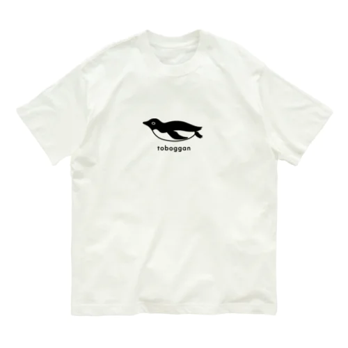 ペンギンのトボガン Organic Cotton T-Shirt