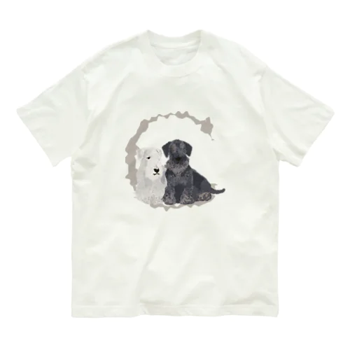 My favirite terriers drom A to Z　~C~ CHESKY TERRIER オーガニックコットンTシャツ