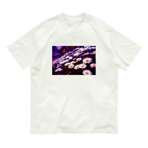 デイジー(ver:紫) Organic Cotton T-Shirt