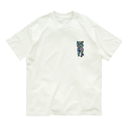 思考伝播くん（NO伝播ver.） オーガニックコットンTシャツ