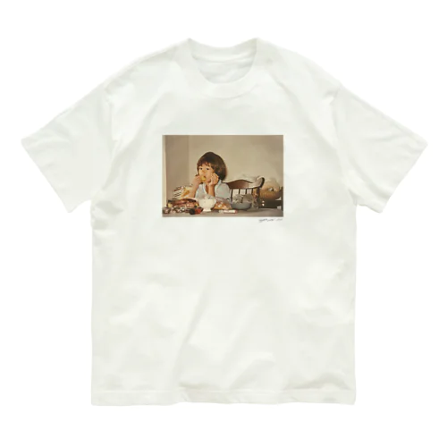 Breakfast time オーガニックコットンTシャツ