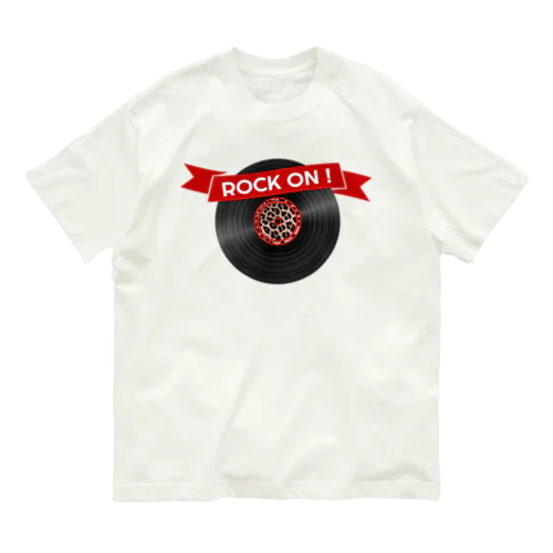 RECORD オーガニックコットンTシャツ