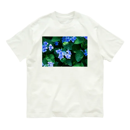 癒しの風景（アジサイ） Organic Cotton T-Shirt