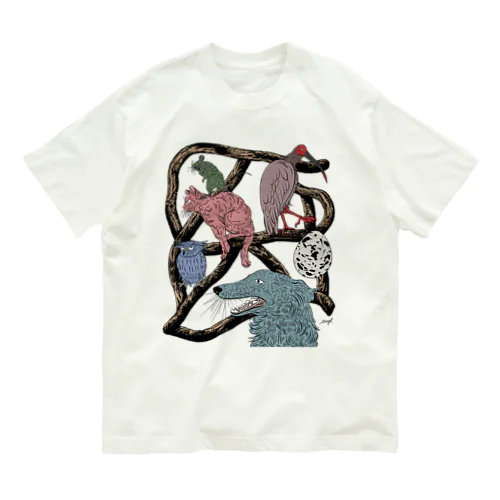 tree-T CL フロント Organic Cotton T-Shirt