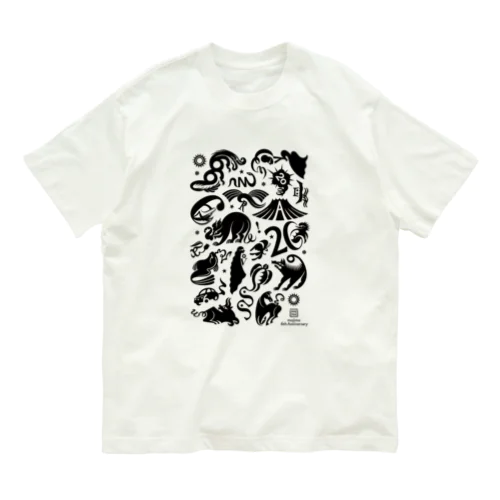 オーガニックコットンTシャツ モノクロ Organic Cotton T-Shirt