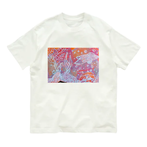 うみのなか Organic Cotton T-Shirt