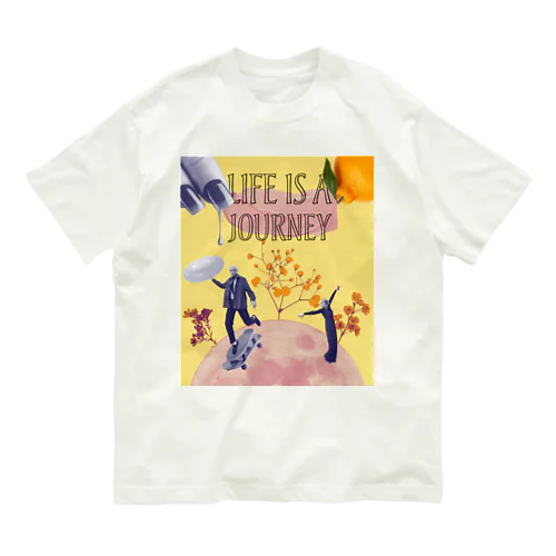 Life is a Journey オーガニックコットンTシャツ