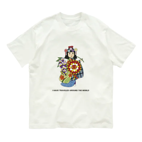 万国藤むすめ オーガニックコットンTシャツ