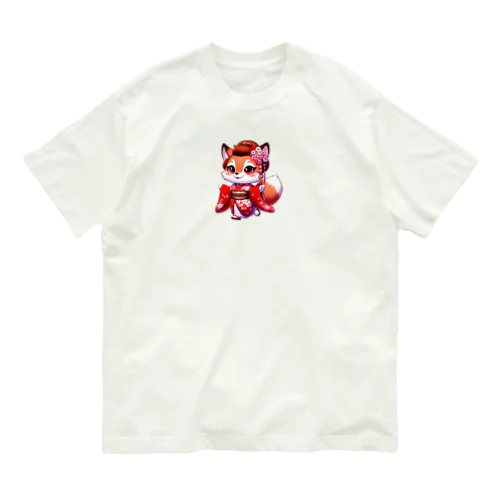 舞妓んちゃん オーガニックコットンTシャツ