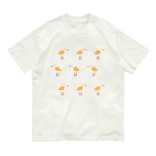 お休みことりちゃん オーガニックコットンTシャツ