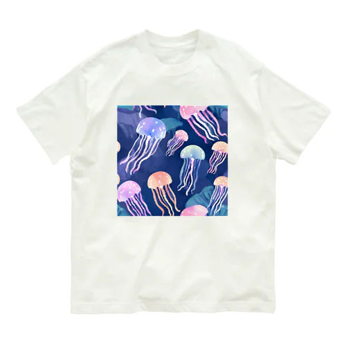 ゆらゆら深海 オーガニックコットンTシャツ