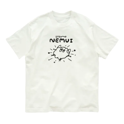 ITSUMO NEMUI オーガニックコットンTシャツ