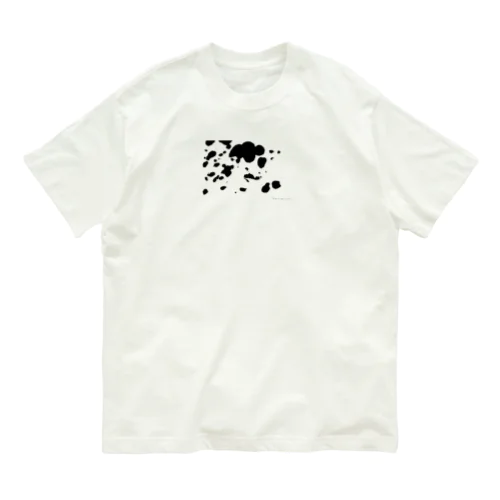 白川香翠　墨の雑貨　animal Organic Cotton T-Shirt
