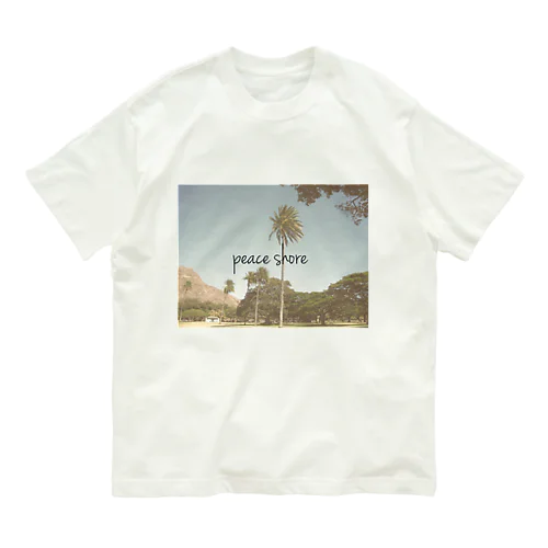 peace shore  オーガニックコットンTシャツ