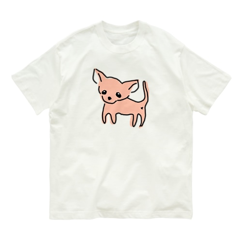 ゆるチワワ（オレンジ） Organic Cotton T-Shirt