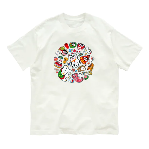 gangu（ちりばめ◎） オーガニックコットンTシャツ