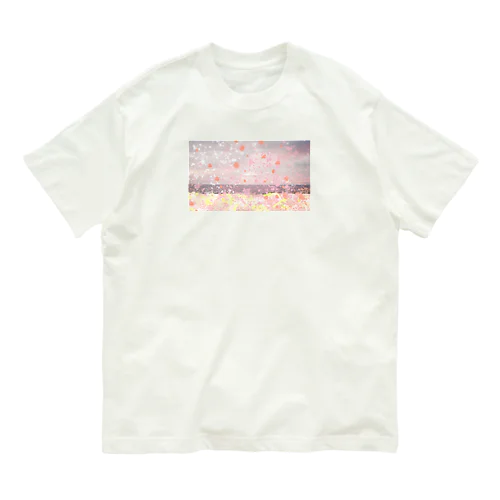 SUNSET TOBA TOBA Organic Cotton T-Shirt