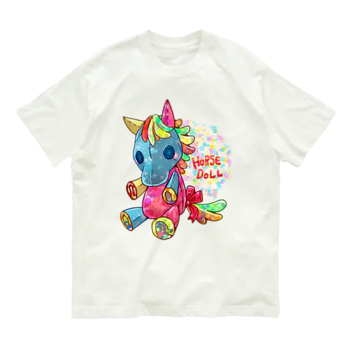 HORSE DOLL オーガニックコットンTシャツ