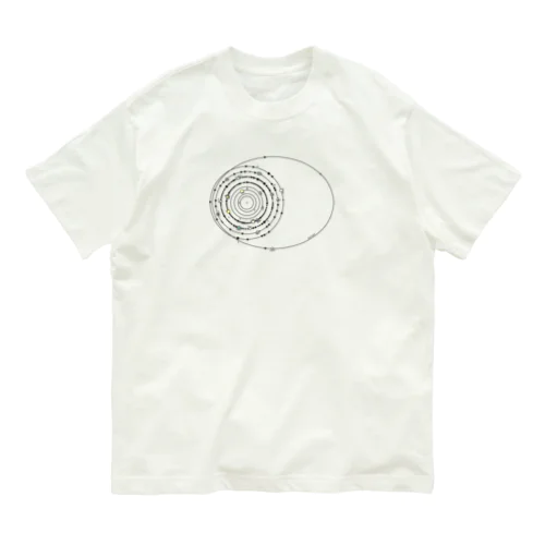 太陽系の衛星 Organic Cotton T-Shirt