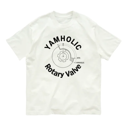 【フロントプリント】　YAMHOLIC ROTARY VALVE オーガニックコットンTシャツ