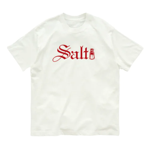 SALT (RED) Organic Cotton T-Shirt